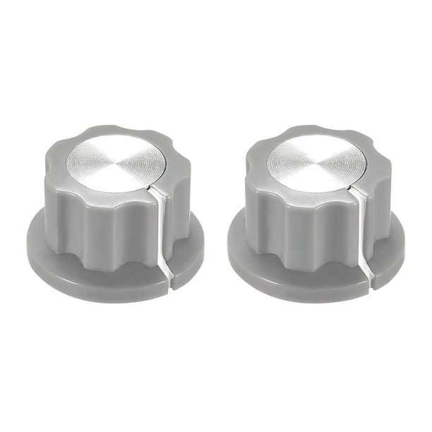 6.4mm Shaft Hole Potentiometer Control Rotary Knobs Effect Pedal Knobs Black